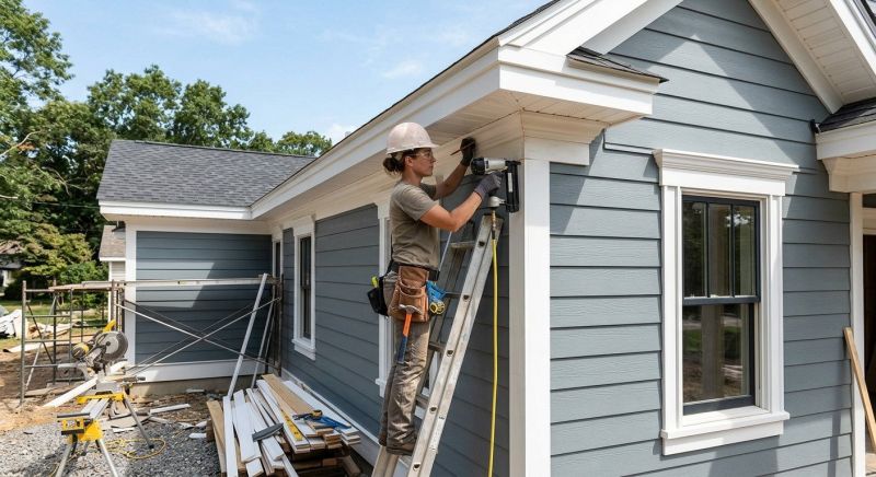 Exterior Trim Carpentry in Overland Park, KS
