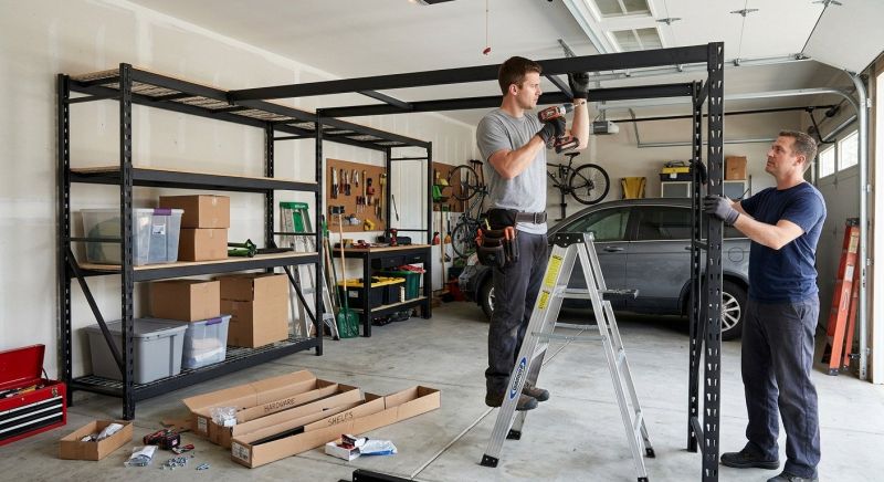 Garage Tool Rack Installation in Prince Georges County, MD